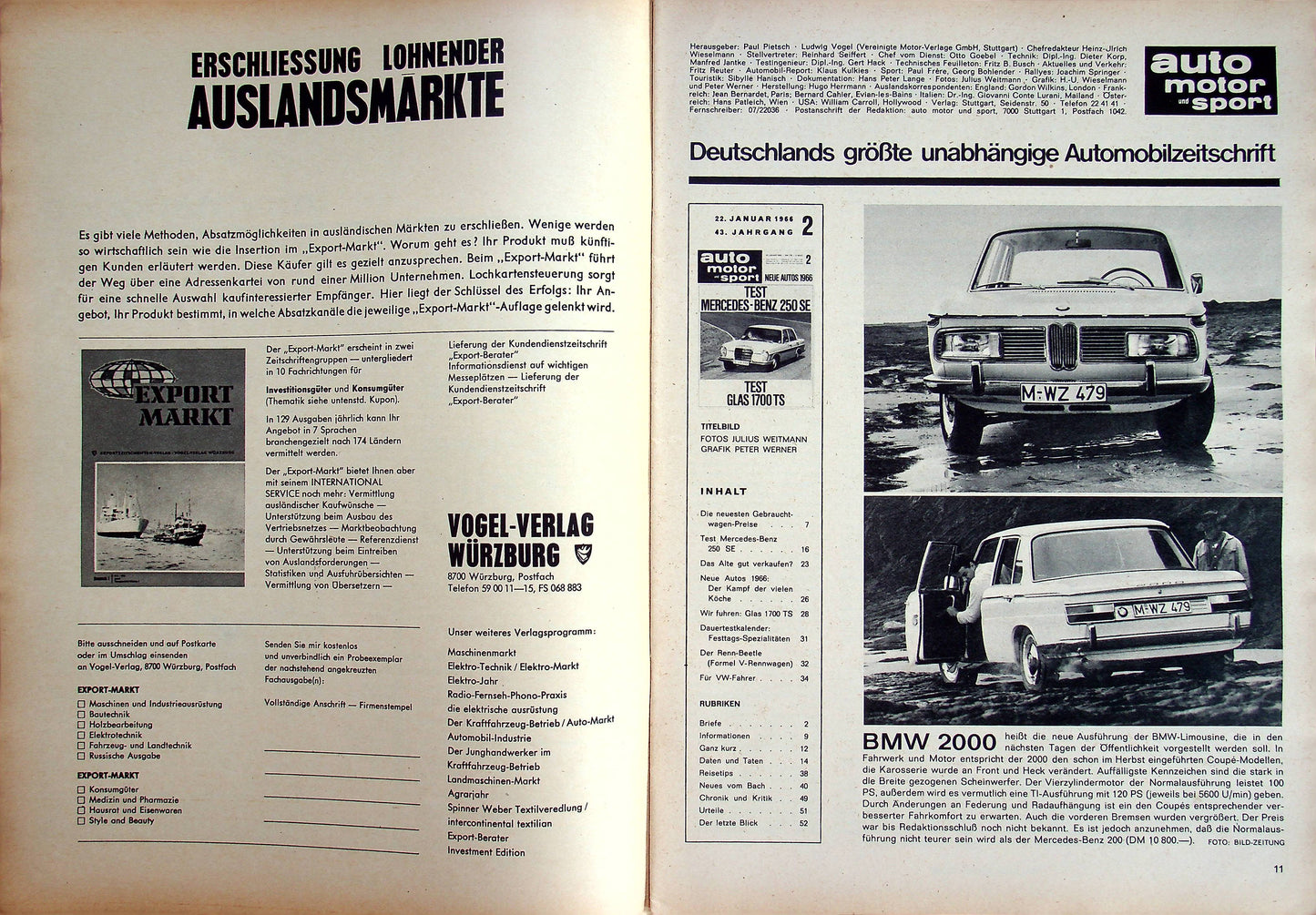 Auto Motor und Sport 02/1966