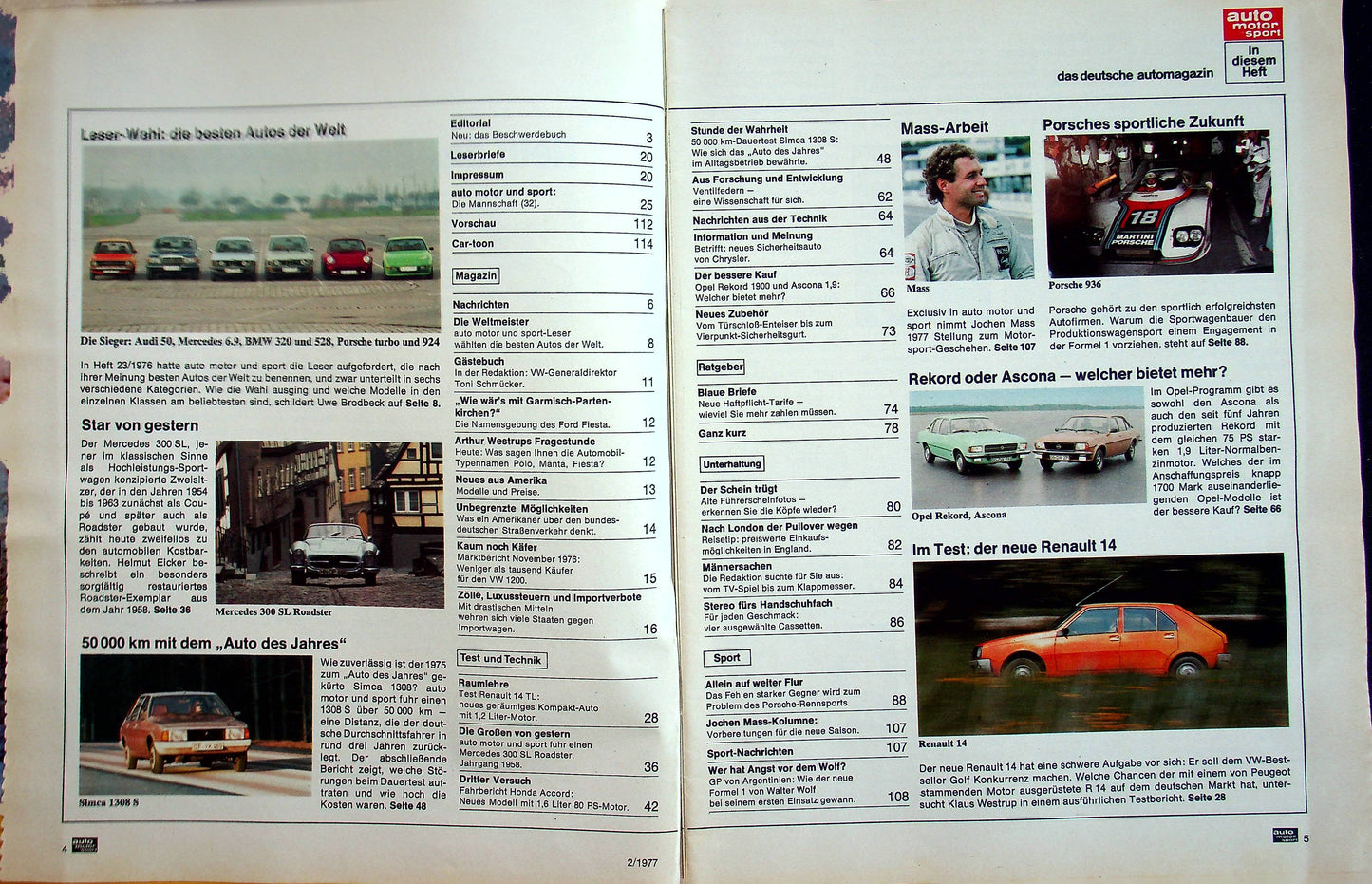 Auto Motor und Sport 02/1977