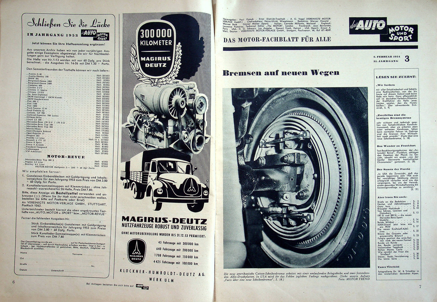 Auto Motor und Sport 03/1954