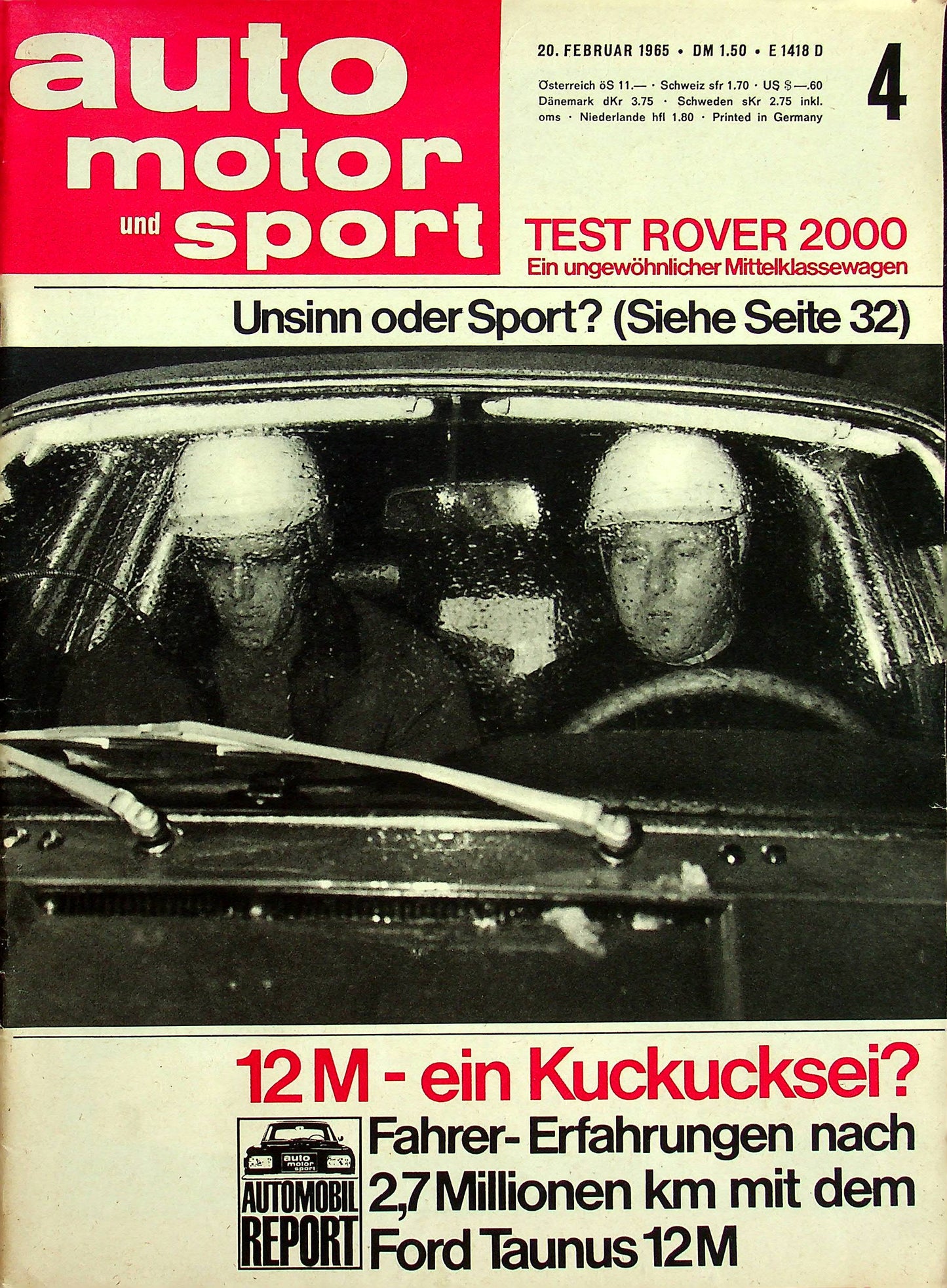 Auto Motor und Sport 04/1965