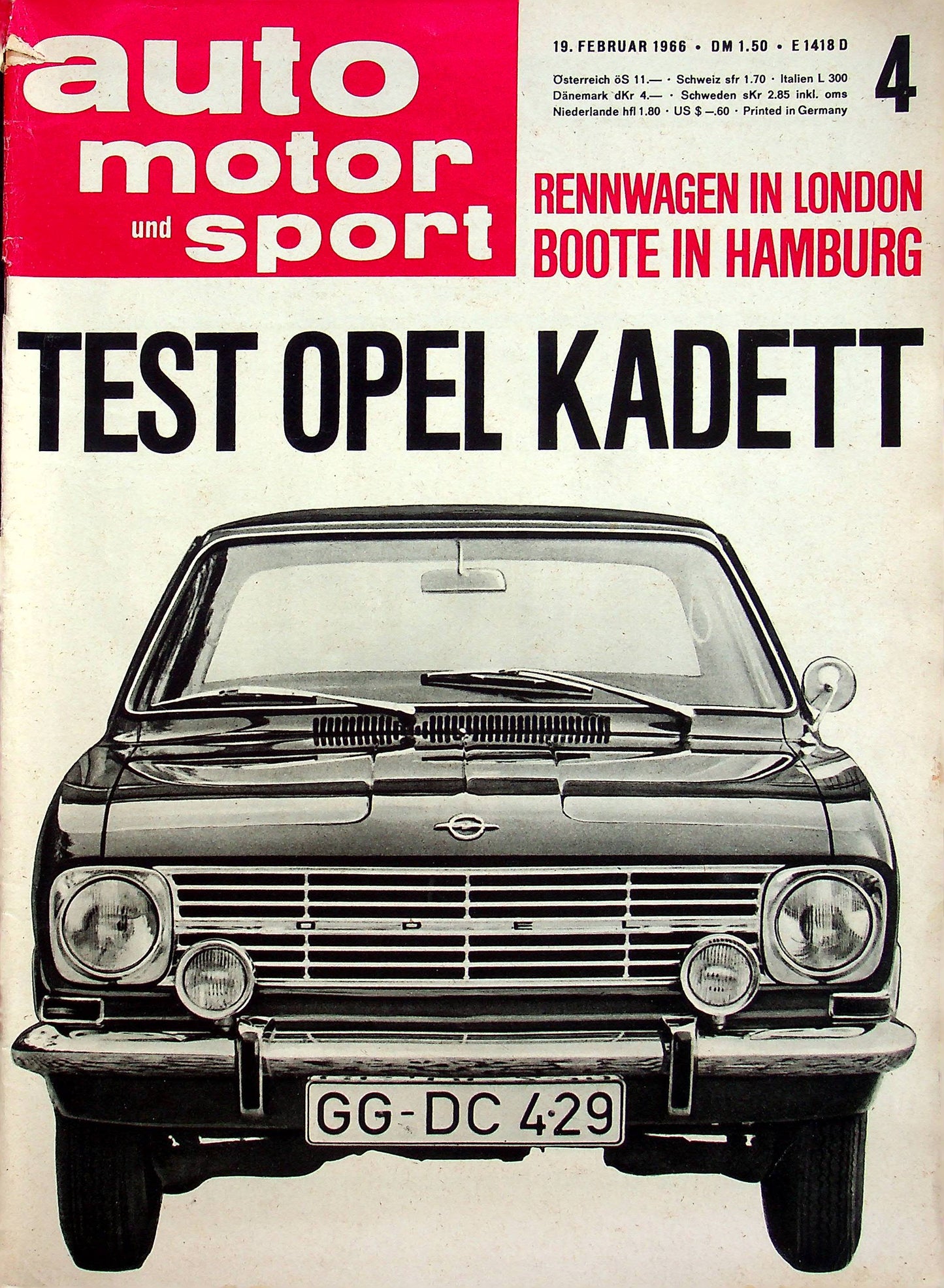 Auto Motor und Sport 04/1966