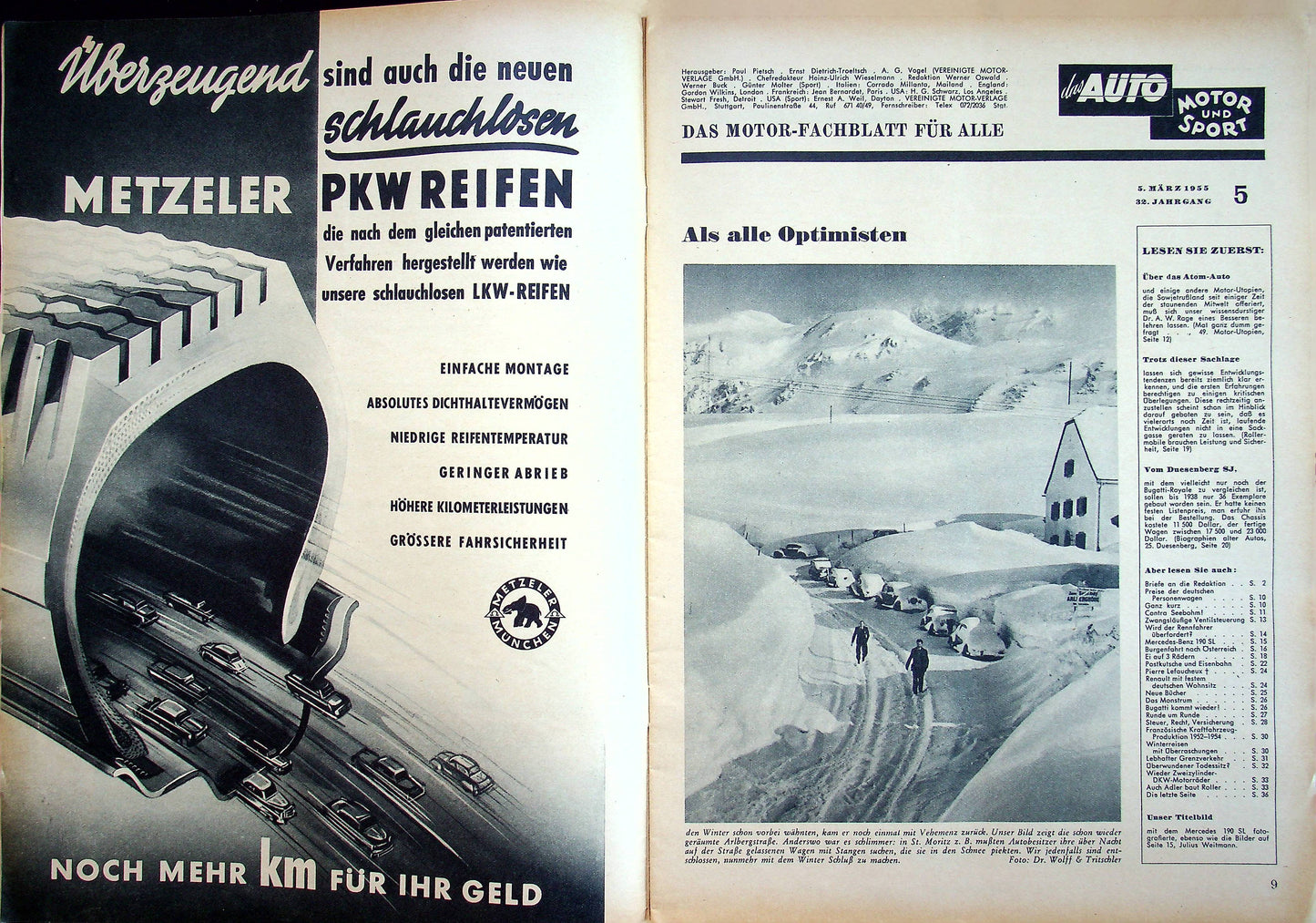 Auto Motor und Sport 05/1955