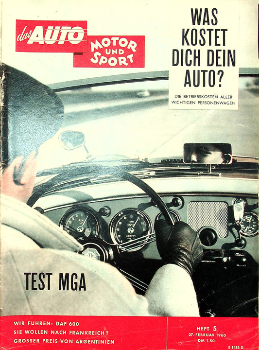 Auto Motor und Sport 05/1960