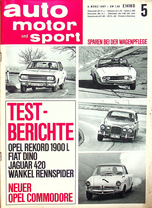 Auto Motor und Sport 05/1967
