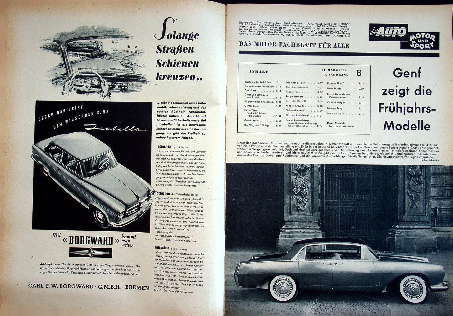 Auto Motor und Sport 06/1956