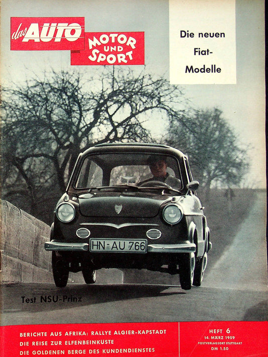 Auto Motor und Sport 06/1959