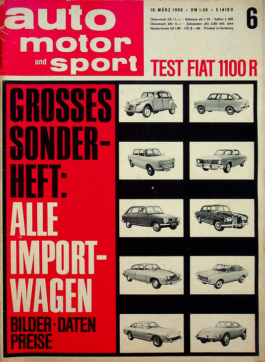 Auto Motor und Sport 06/1966