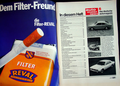 Auto Motor und Sport 06/1971