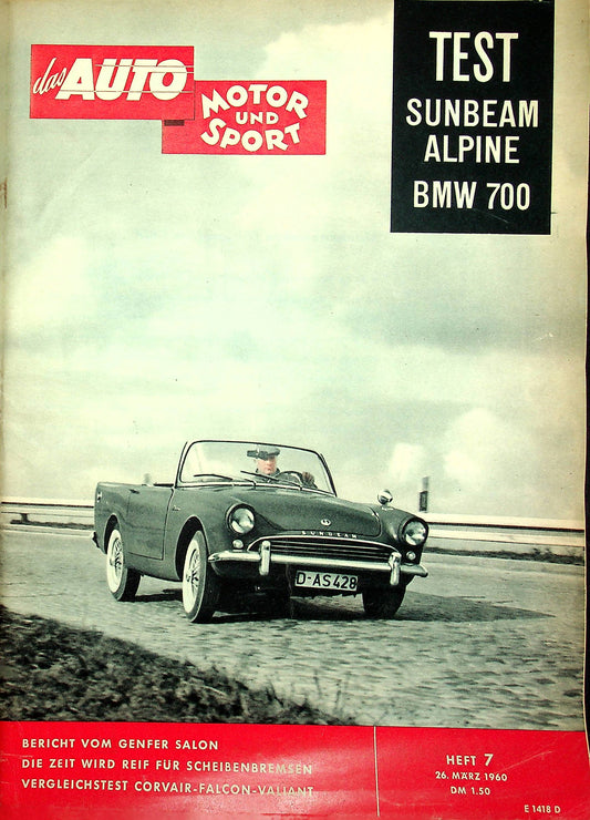 Auto Motor und Sport 07/1960