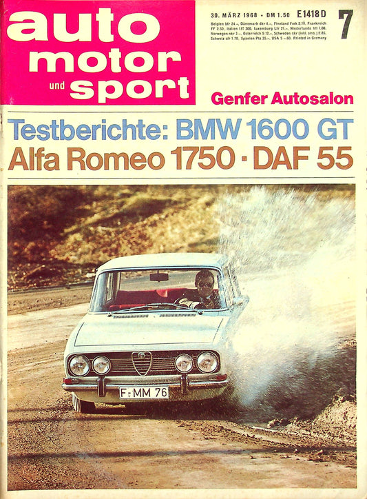 Auto Motor und Sport 07/1968