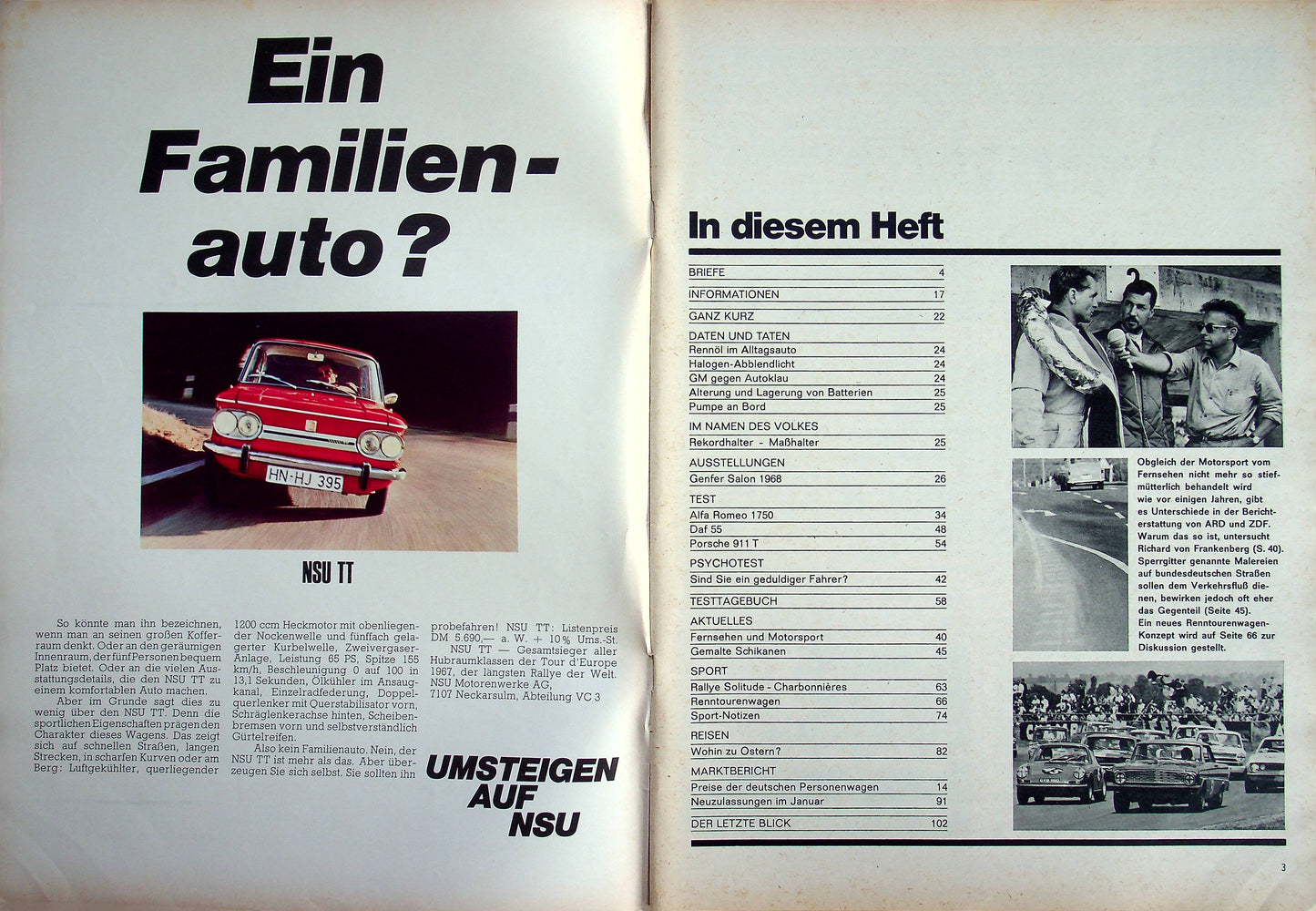 Auto Motor und Sport 07/1968