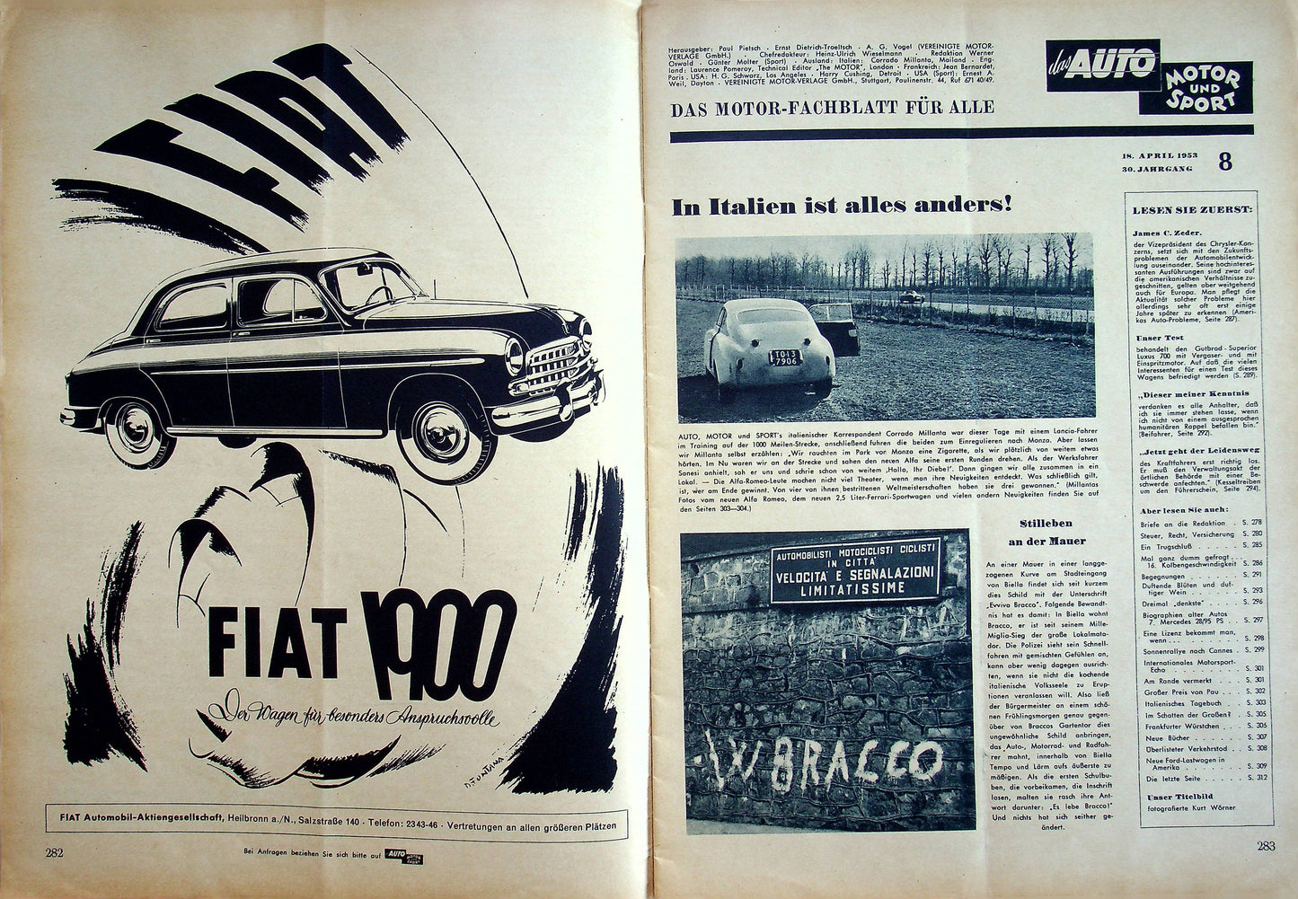 Auto Motor und Sport 08/1953