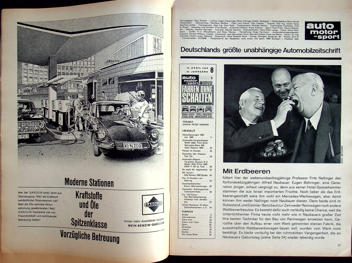 Auto Motor und Sport 08/1966