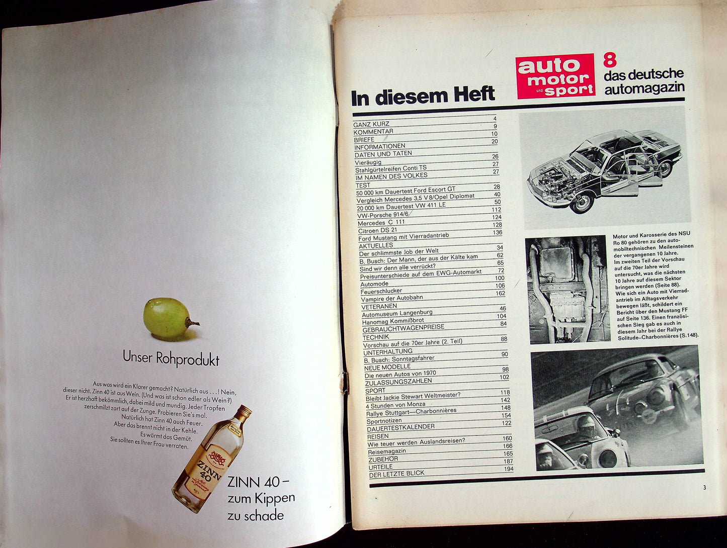Auto Motor und Sport 08/1970