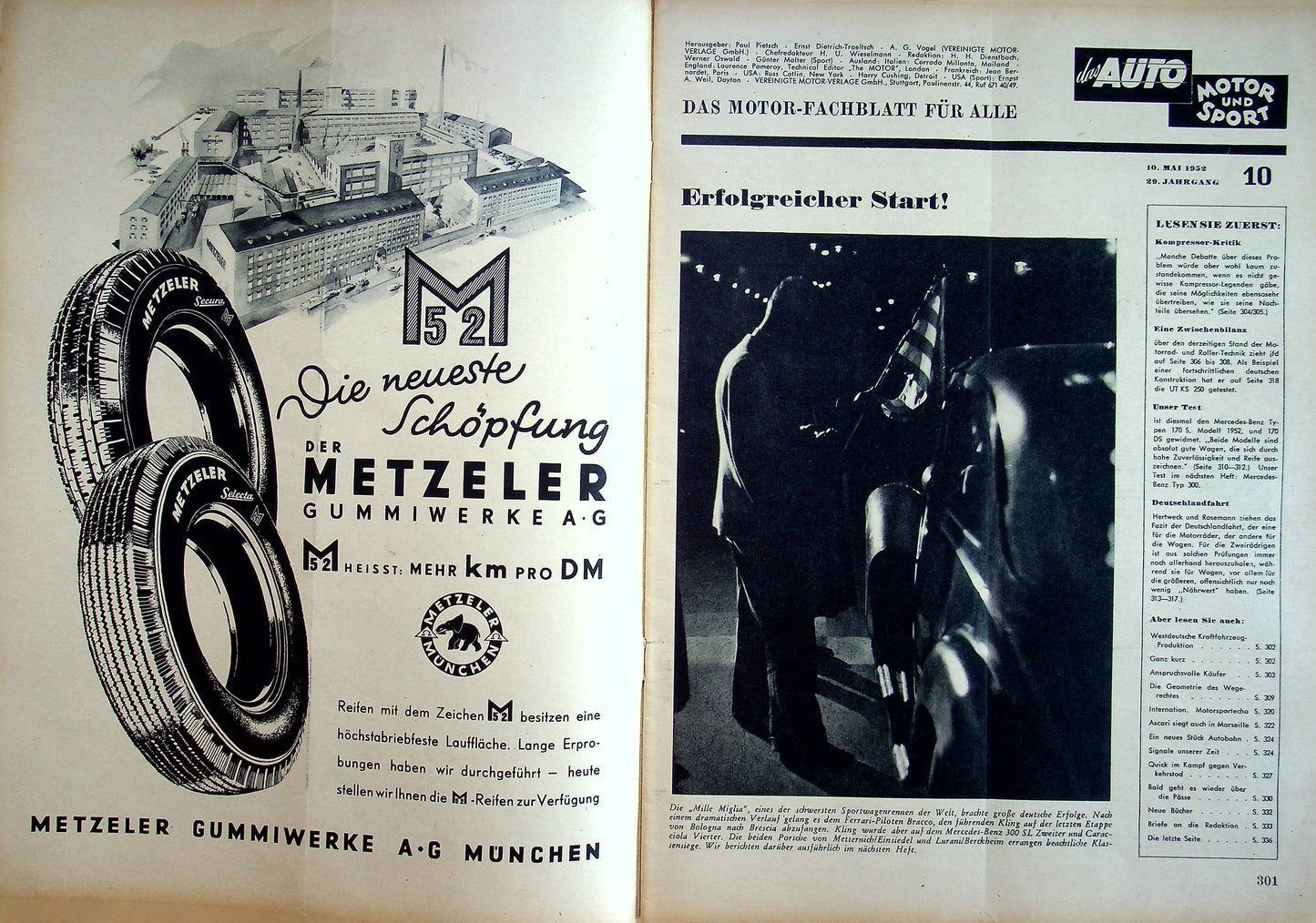 Auto Motor und Sport 10/1952