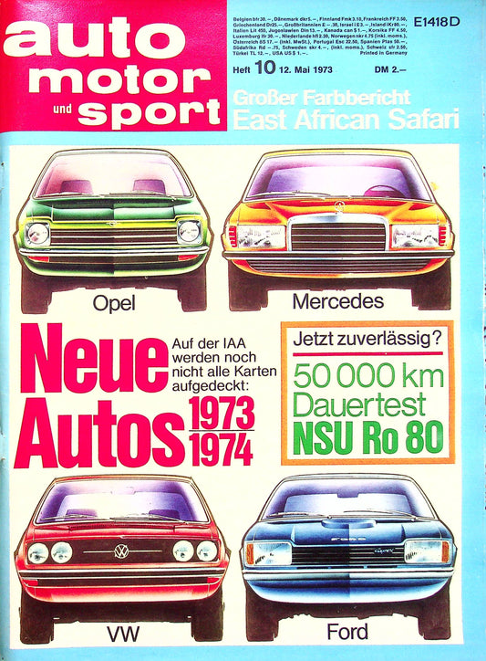 Auto Motor und Sport 10/1973