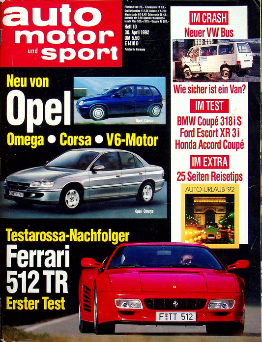 Auto Motor und Sport 10/1992