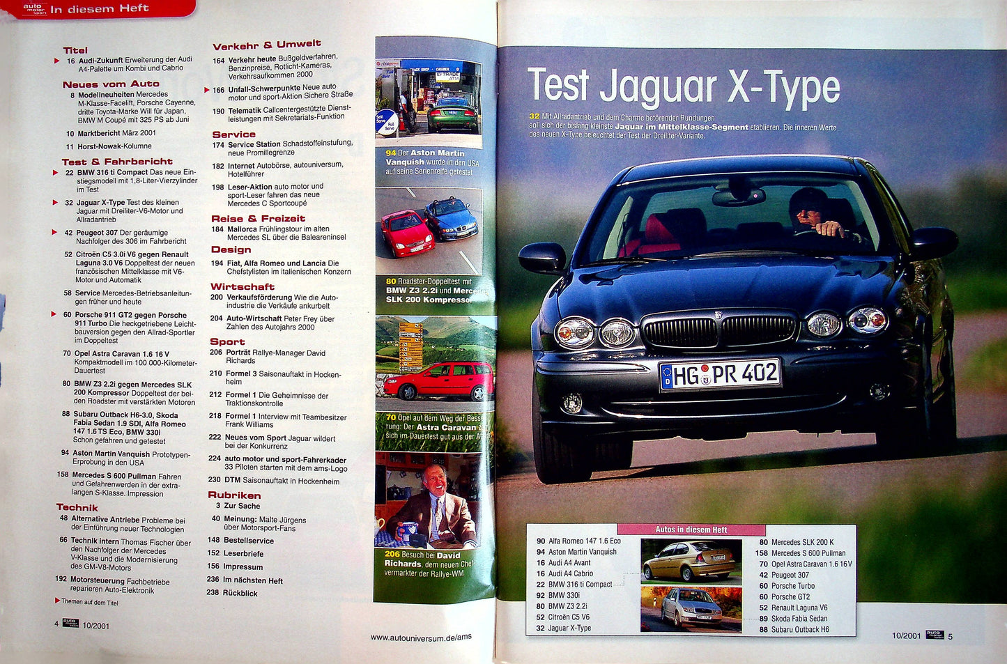 Auto Motor und Sport 10/2001