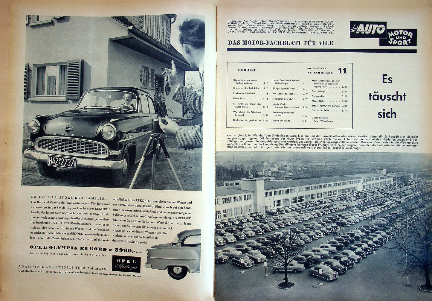 Auto Motor und Sport 11/1956