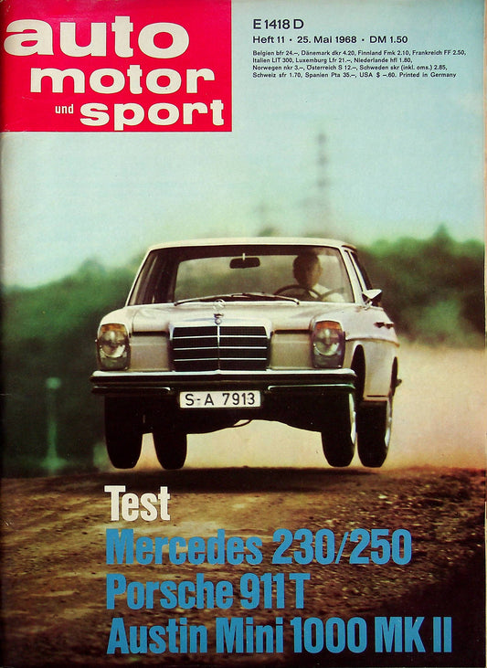 Auto Motor und Sport 11/1968