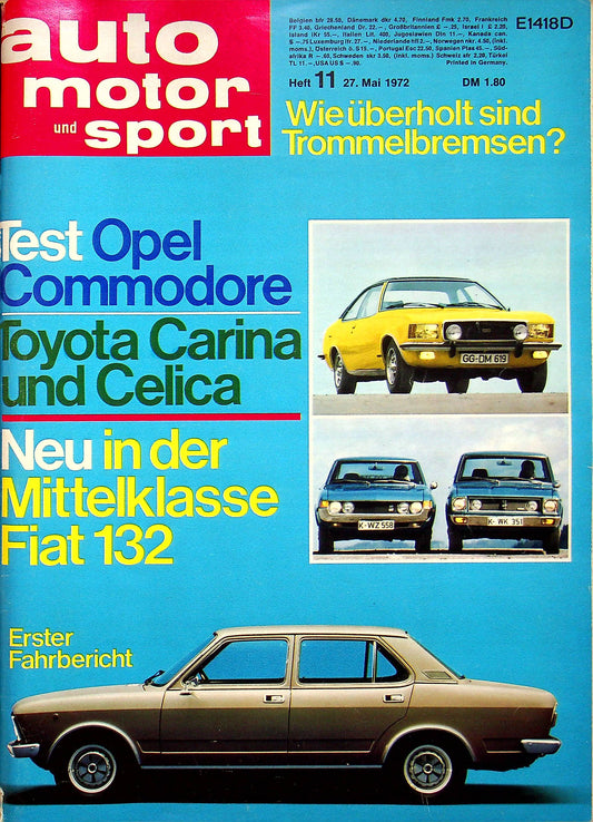 Auto Motor und Sport 11/1972