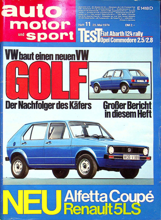 Auto Motor und Sport 11/1974