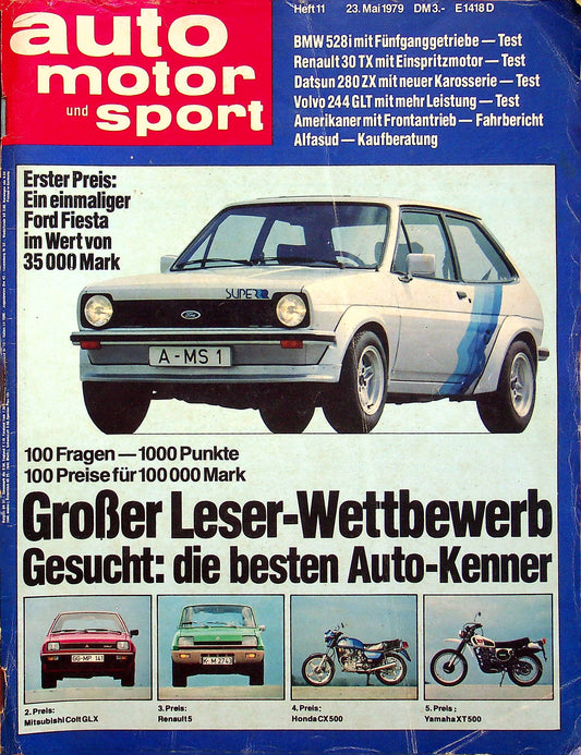 Auto Motor und Sport 11/1979