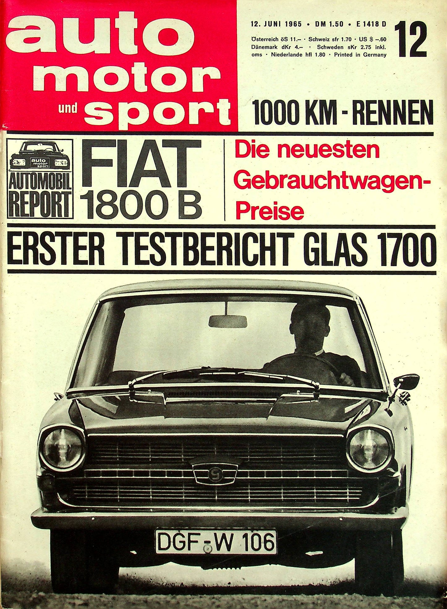 Auto Motor und Sport 12/1965
