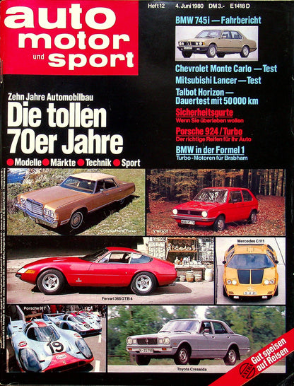 Auto Motor und Sport 12/1980
