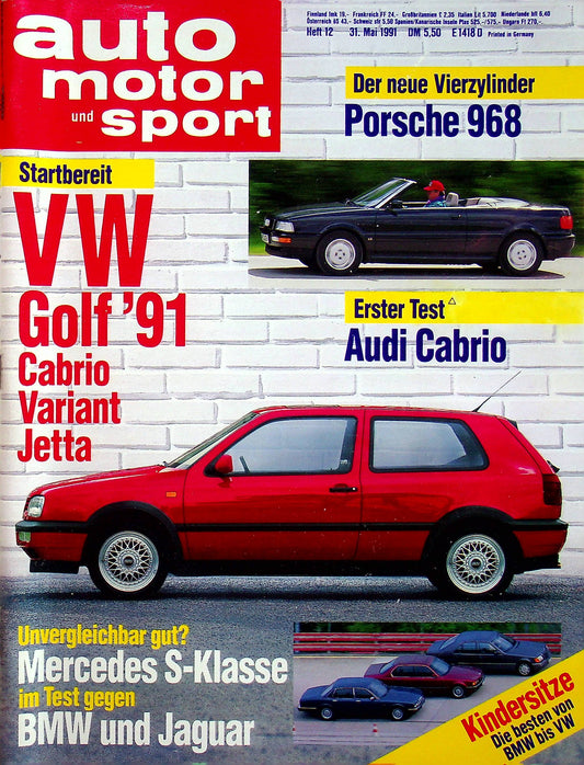 Auto Motor und Sport 12/1991