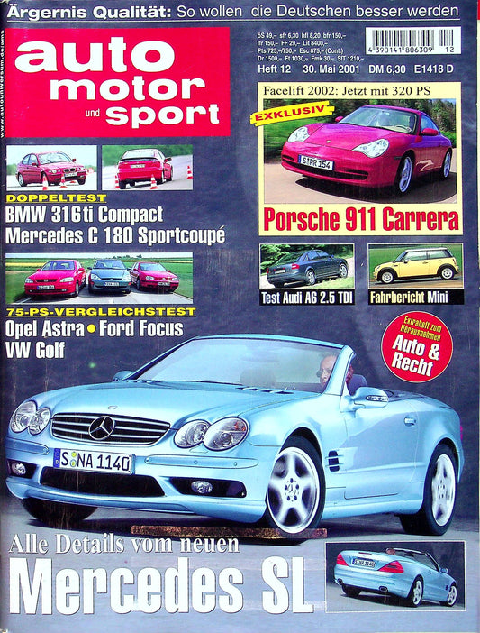 Auto Motor und Sport 12/2001