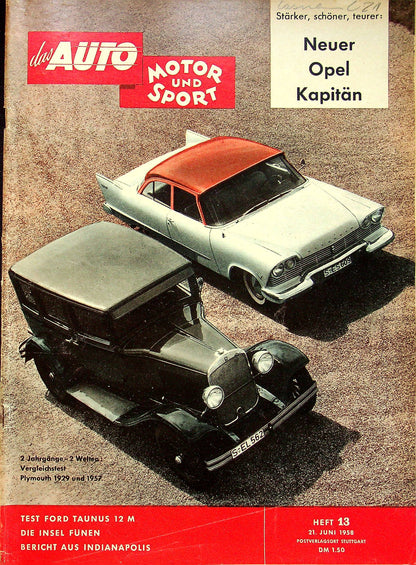 Auto Motor und Sport 13/1958