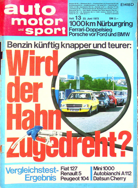 Auto Motor und Sport 13/1973