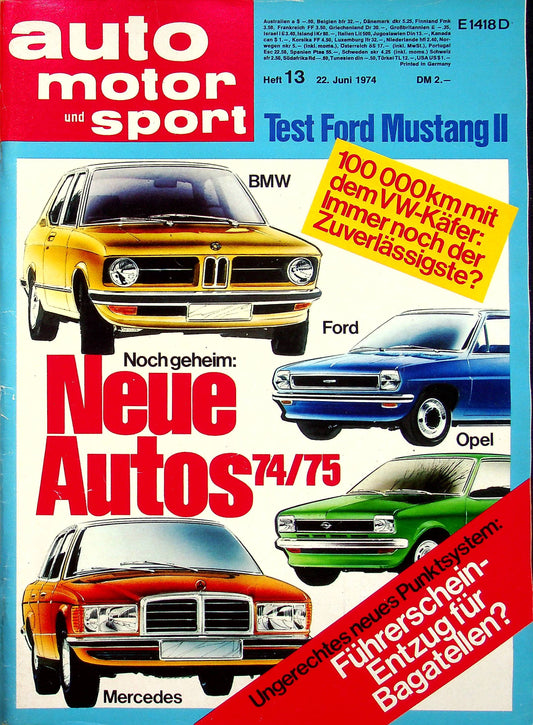 Auto Motor und Sport 13/1974