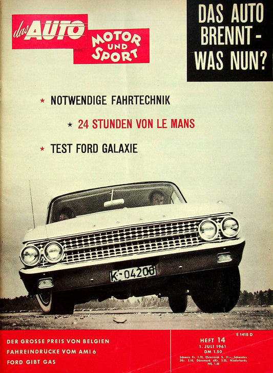 Auto Motor und Sport 14/1961