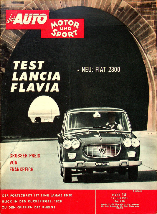 Auto Motor und Sport 15/1961