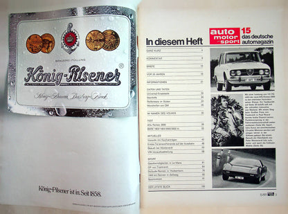 Auto Motor und Sport 15/1971