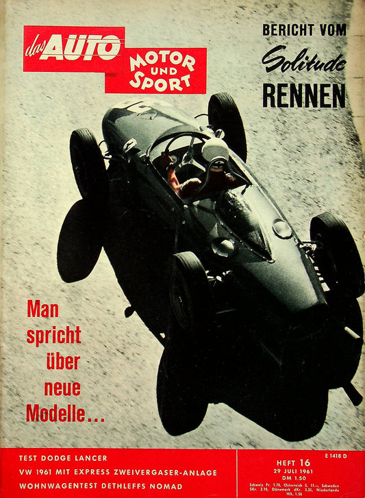 Auto Motor und Sport 16/1961