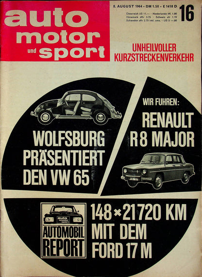 Auto Motor und Sport 16/1964