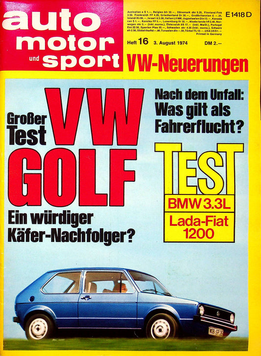 Auto Motor und Sport 16/1974