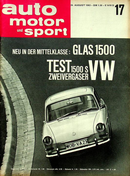 Auto Motor und Sport 17/1963