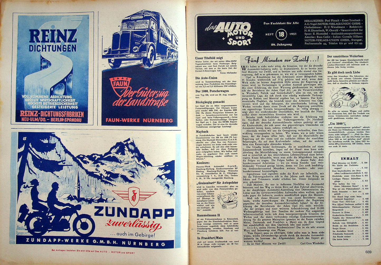 Auto Motor und Sport 18/1951