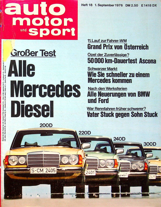 Auto Motor und Sport 18/1976
