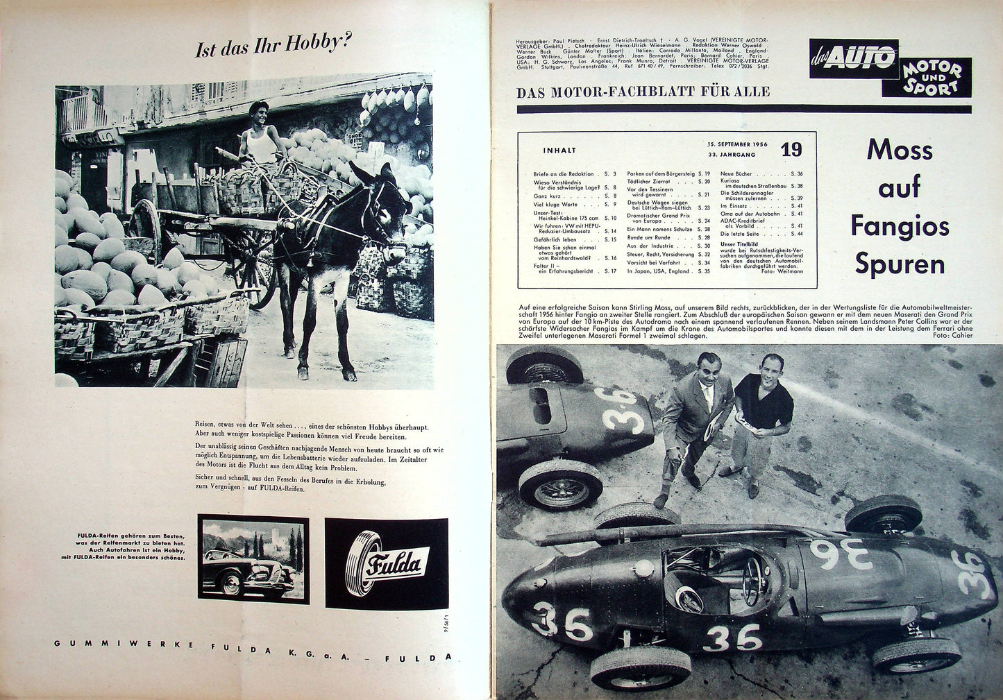 Auto Motor und Sport 19/1956