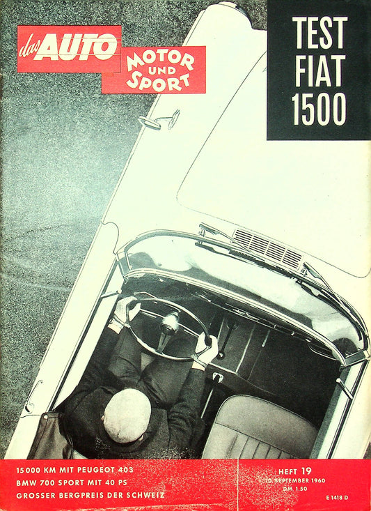 Auto Motor und Sport 19/1960