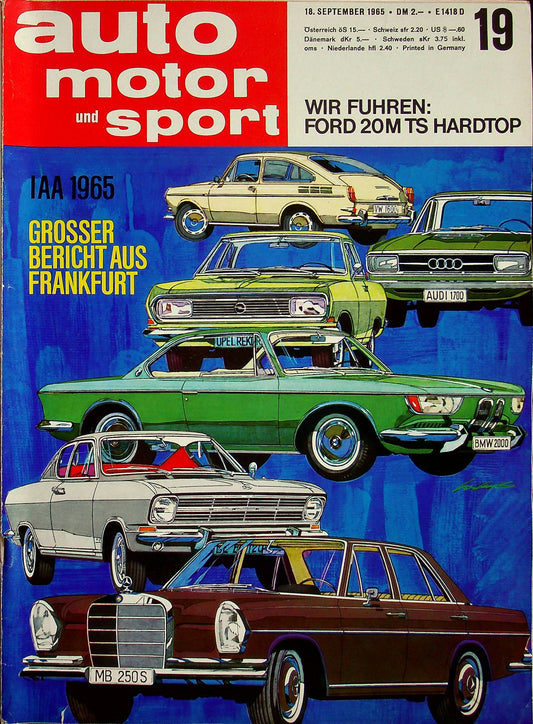 Auto Motor und Sport 19/1965