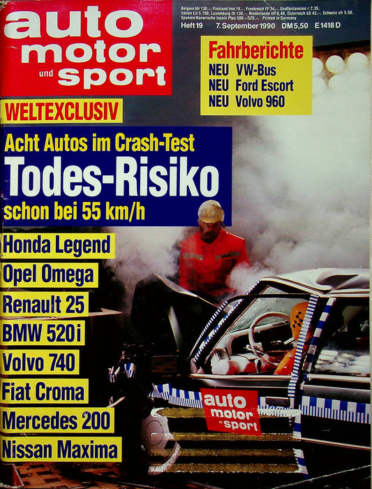 Auto Motor und Sport 19/1990
