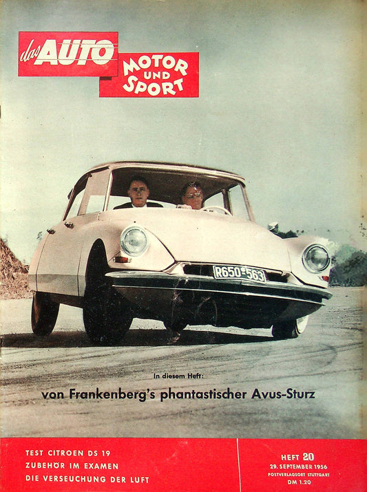 Auto Motor und Sport 20/1956