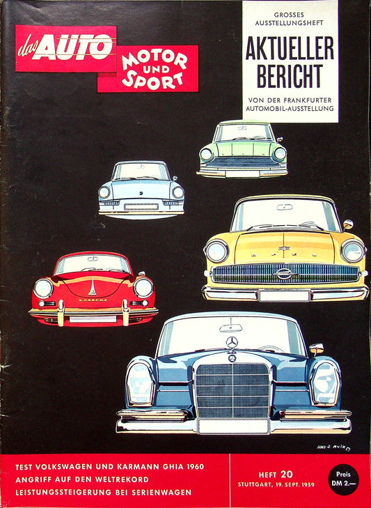 Auto Motor und Sport 20/1959