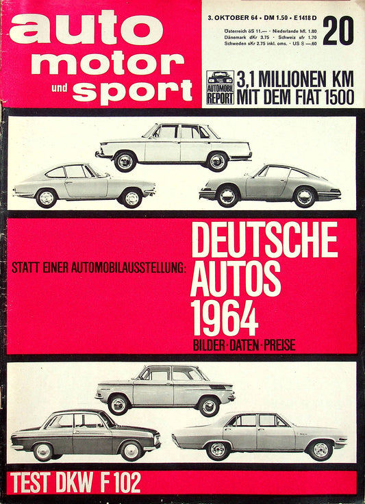 Auto Motor und Sport 20/1964